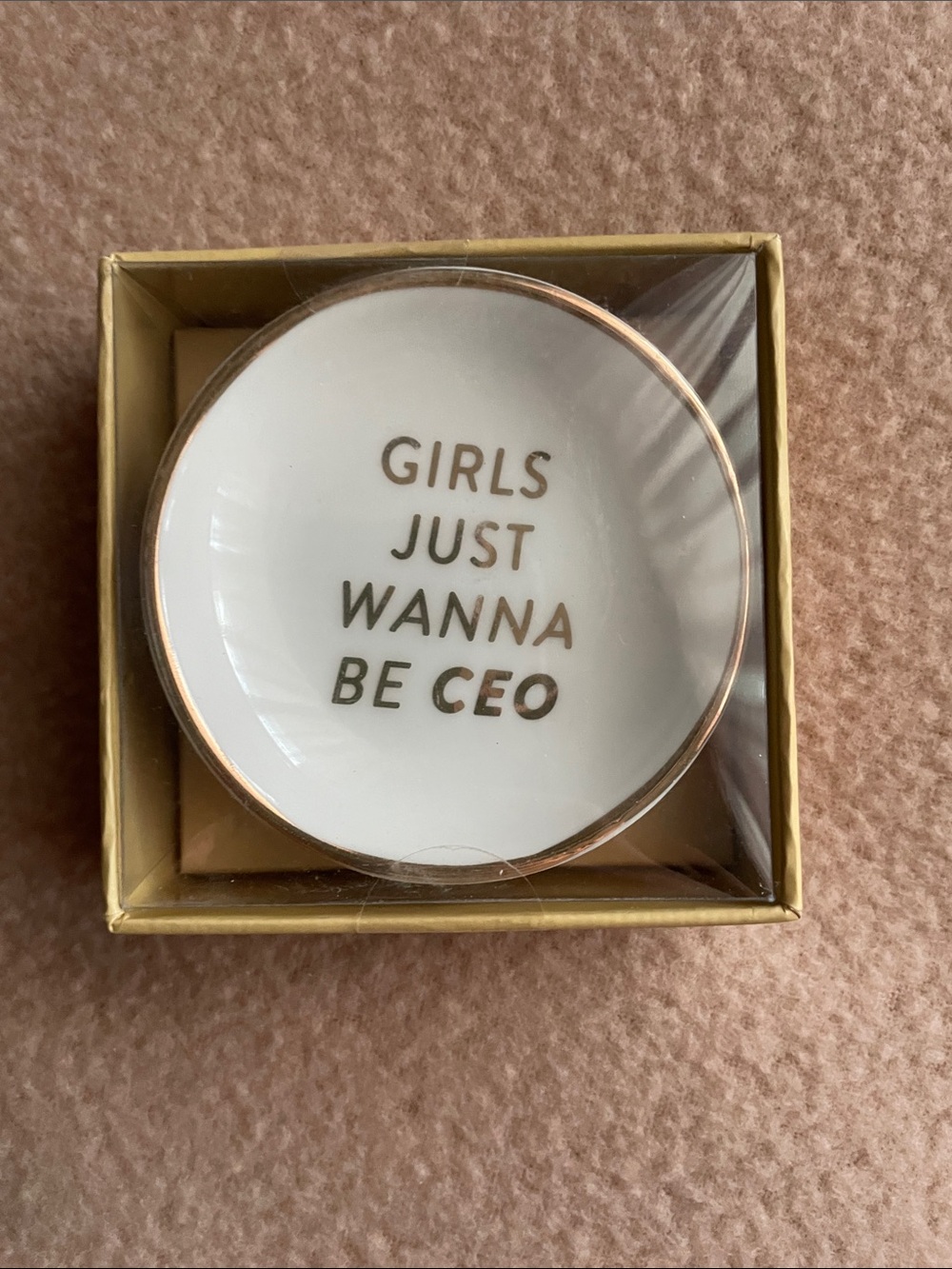 Girls Just Wanna Be CEO Dish NWT
